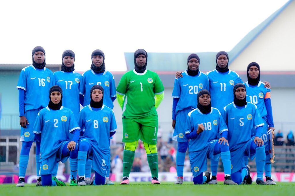 Xulka Gabdhaha Soomaaliya Oo 8 Gool Kaga Adkaatay Sudan